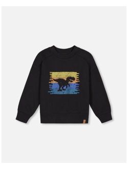 Boy Fleece Sweatshirt Black - Toddler|Child