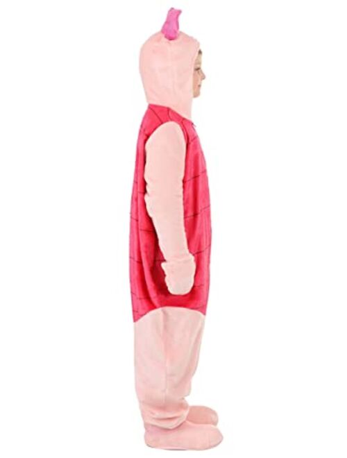 Fun Costumes Deluxe Kid's Piglet Costume from Disney's Winnie the Pooh, Hooded Onesie Outfit for Boys and Girls