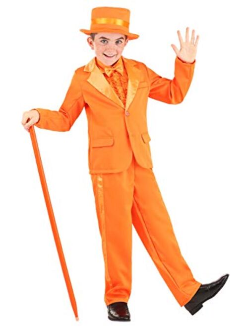 Fun Costumes Orange Tuxedo Costume for Kids
