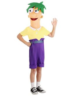 Disney Phineas and Ferb Ferb Costume for Kids | Boy's Disney Costumes