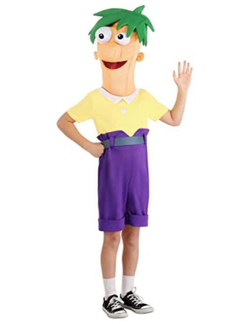 FUN Costumes Disney Phineas and Ferb Ferb Costume for Kids | Boy's Disney Costumes
