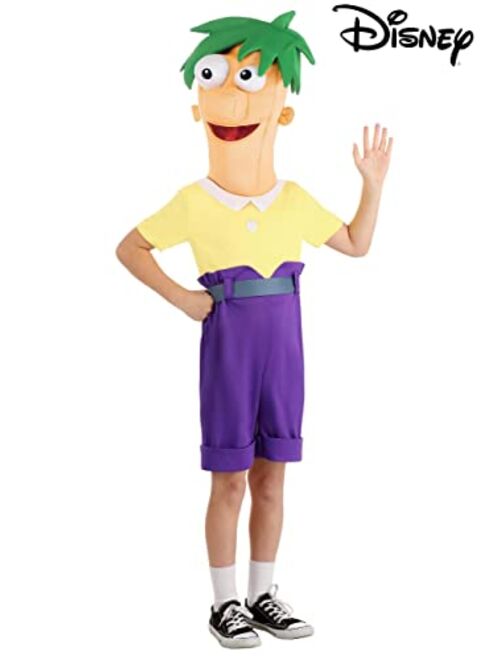 FUN Costumes Disney Phineas and Ferb Ferb Costume for Kids | Boy's Disney Costumes