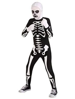 Kid's Authentic Karate Kid Skeleton Suit