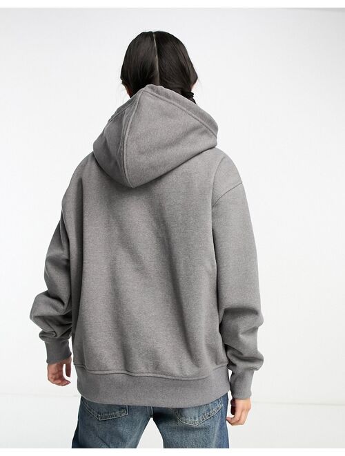 The North Face Heavyweight Box Pullover Hoodie in gray