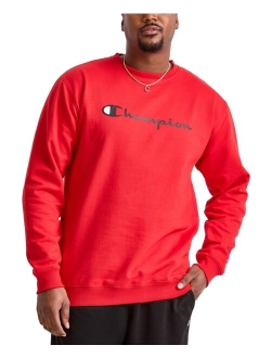 Men's Big & Tall Powerblend Logo Graphic Fleece Sweatshirt