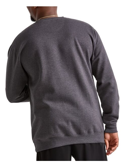CHAMPION Men's Big & Tall Powerblend Logo Graphic Fleece Sweatshirt