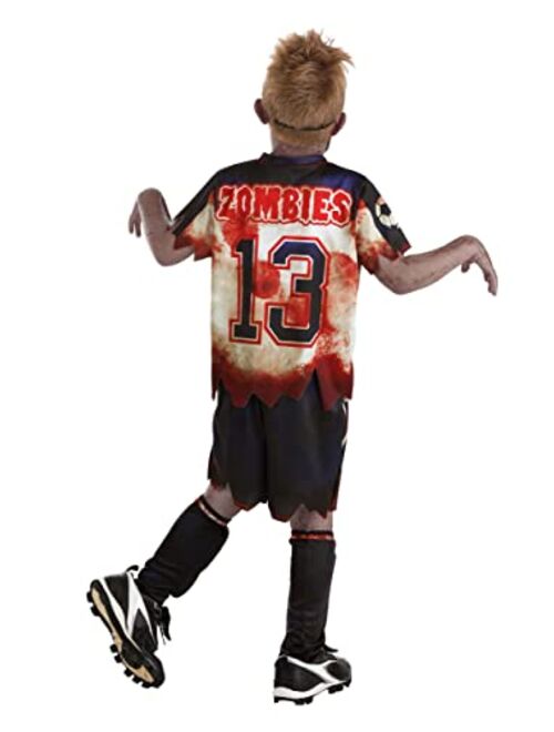 Fun Costumes Kid's Zombie Soccer Player Costume