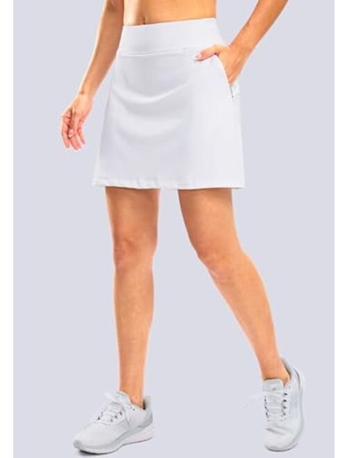 G Gradual Golf Skorts Skirts for Women with Zipper Pockets High Waisted Tennis Skirt Athletic Skort for Women Running Workout