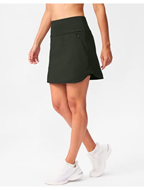 G Gradual High Waisted Tennis Skirt Golf Skirt Zipper Pockets Athlethic Skorts Skirts for Women Running Workout