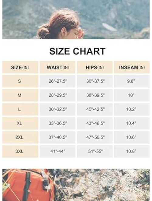 G Gradual Women's 10" Hiking Golf Long Shorts with 5 Pockets Knee Length Lightweight Quick Dry Cargo Bermuda Shorts for Women