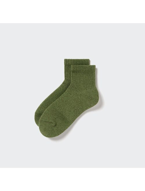 Uniqlo HEATTECH Pile-Lined Half Socks