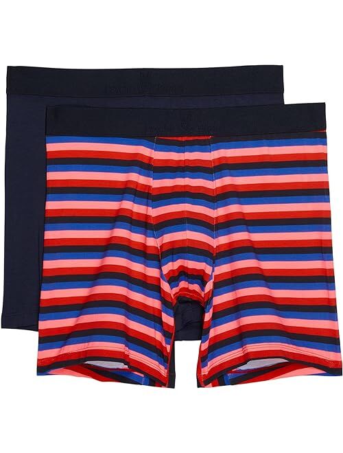 Psycho Bunny 2-Pack Cotton Modal Boxer Briefs