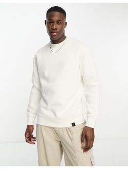 basic sweatshirt in white