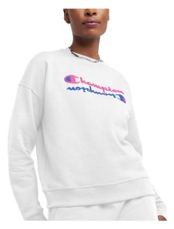 Women's Powerblend Graphic-Print Sweatshirt
