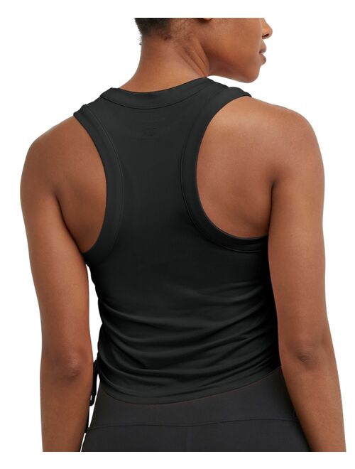 CHAMPION Women's Soft Touch Ruched Racerback Tank Top