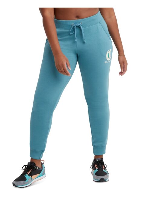 CHAMPION Women's Powerblend Logo Jogger Pants