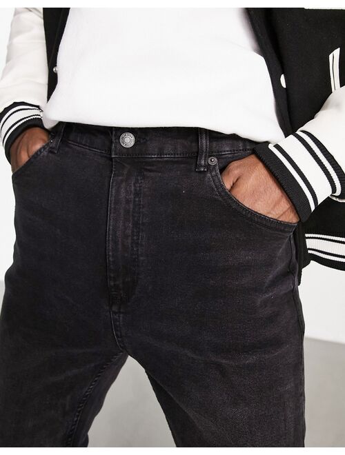 Pull&Bear carrot jeans in dark gray