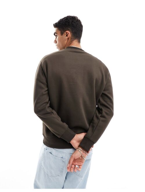 Pull&Bear Sweatshirt in brown