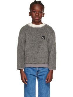 Wynken Kids Gray Daily Fur Sweatshirt
