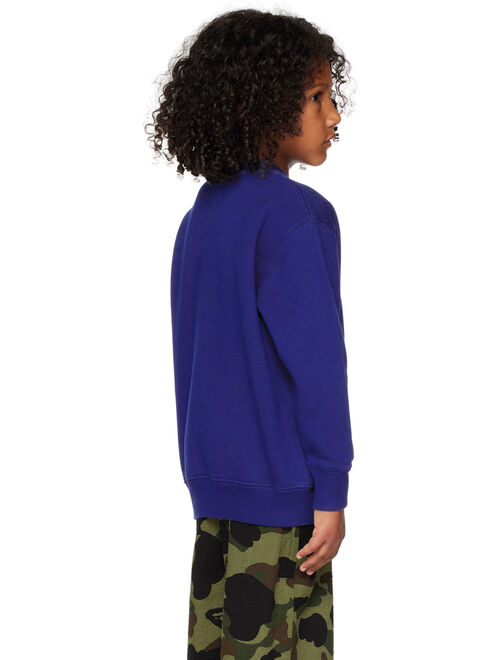 Off-White Kids Blue Bookish Bit Sweatshirt