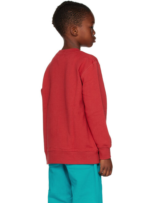 BAPE Kids Red Baby Milo Fruit Sweatshirt