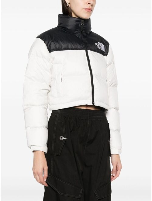 The North Face Nuptse two-tone down puffer jacket