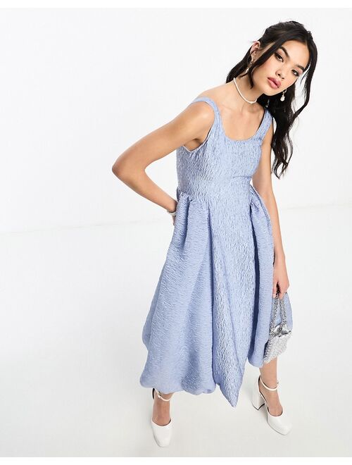 DREAM Sister Jane pocket midi dress in powder blue