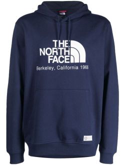 Drew Peak logo-print cotton hoodie