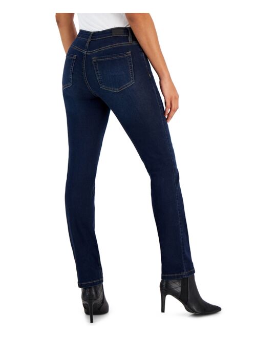 JONES NEW YORK Women's Lexington Straight Leg Denim Jeans