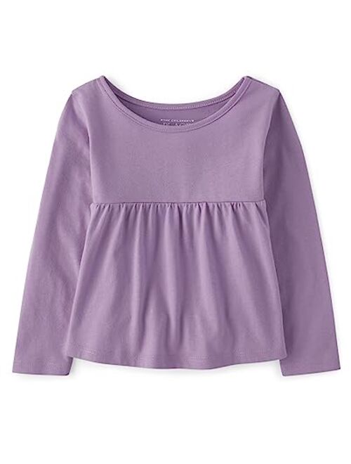 The Children's Place Toddler Girls Long Sleeve Fashion Shirt