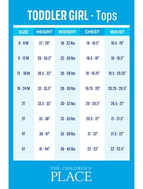 The Children's Place Toddler Girls Long Sleeve Fashion Shirt