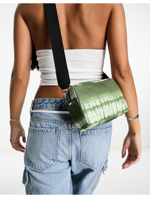 Daisy Street x Chloe Davie crossbody camera bag in tie dye print