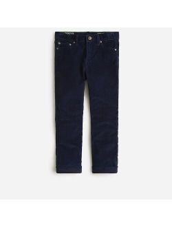 Boys' lined stretch corduroy pant