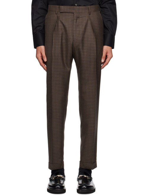 PAUL SMITH Brown Gents Trousers