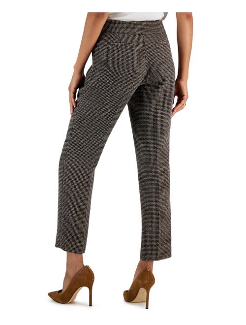 KASPER Women's Slim Tweed Pant
