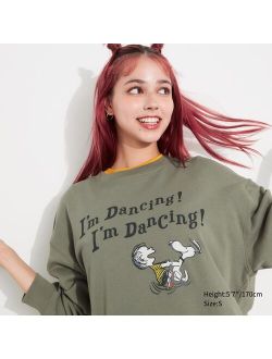 PEANUTS Dance Time with Snoopy Long-Sleeve Sweatshirt