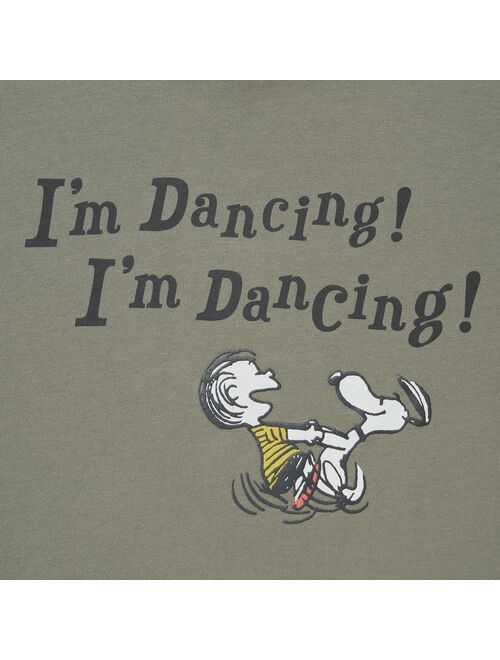 UNIQLO PEANUTS Dance Time with Snoopy Long-Sleeve Sweatshirt