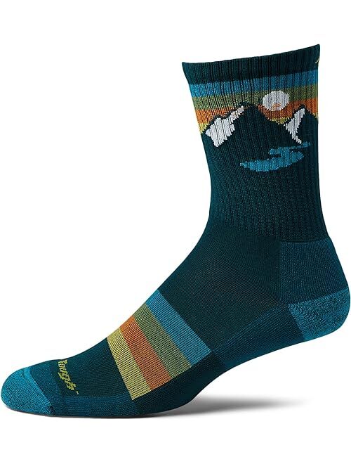 Darn Tough Vermont Sunset Ridge Micro Crew Lightweight with Cushion