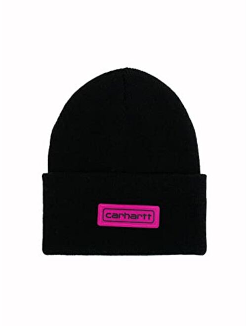 Carhartt Men's Knit Logo Patch Beanie