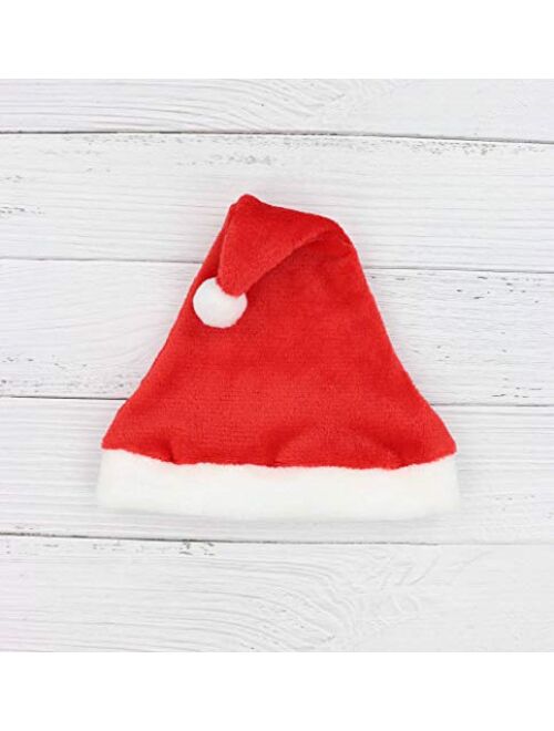 DONWEN Christmas Newborn Infant Baby Boys Clothes My 1st Christmas Rompers Bodysuit Santa Claus Pants with Christmas Hat