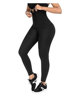 High Waist Corset Leggings for Women Tummy Control Athletic Motion Magic Waist Shaper Compression Yoga Pants