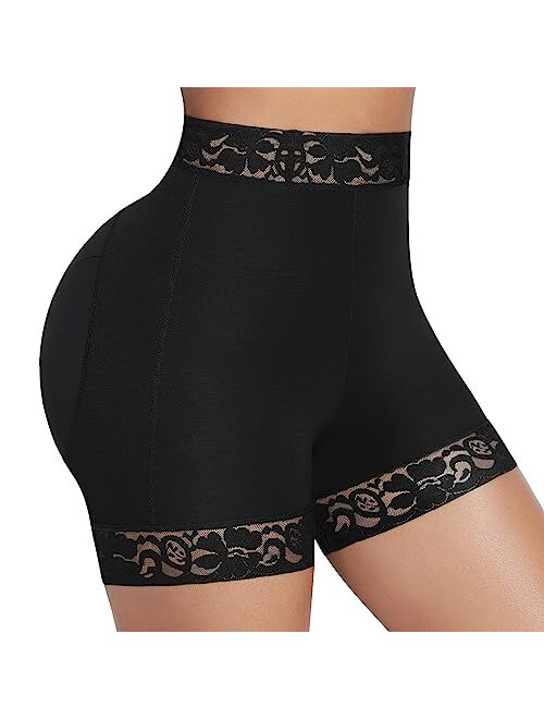 FeelinGirl Butt Lifter Panties Hip Enhancer Shapewear Tummy Control Body Shaper Faja Shorts
