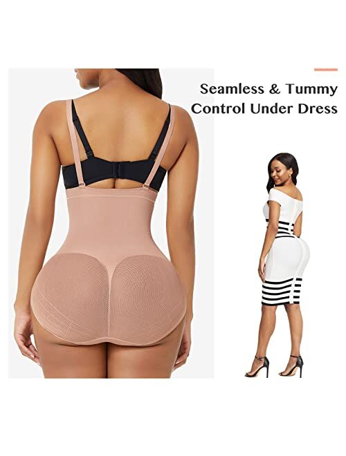 Buy FeelinGirl Seamless Shapewear for Women Tummy Control Fajas Colombianas  Compression Body Shaper Butt Lifter with Straps online