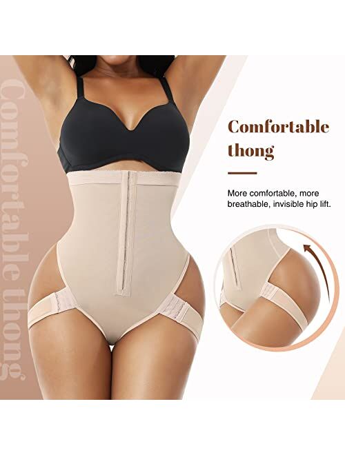 Feelingirl FeelinGril Shapewear for Women Tummy Control Fajas Colombianas Thong Bodysuit