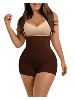 Tummy Control Shapewear for Women High Waisted Underwear Seamless Shapewear Shorts with Removable Straps