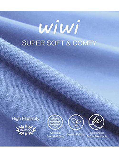 WiWi Womens Nightgown Short Sleeve Sleep Shirts Ruffle Nightshirts Sleepwear Soft Summer Sleepshirt Loungewear S-XXL