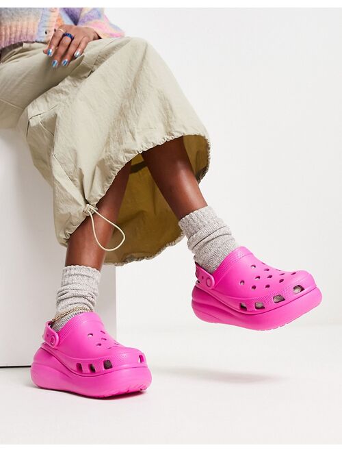 Crocs Classic Crush clogs in juice