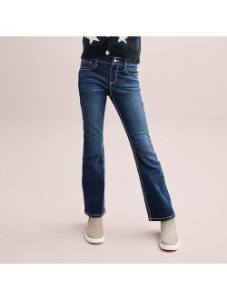 Girls 7-16 Vanilla Star Embellished Bootcut Jeans