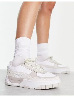 Cali Dream sneakers in white with light gray detail