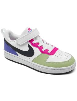 Little Girls Court Borough Low Recraft Stay-Put Casual Sneakers from Finish Line